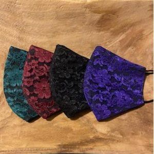 MASKS  -  LACE COVERED